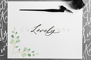 Anthony Script Font Duo, a Script Font by Areatype (Thumbnail 9 of 9)