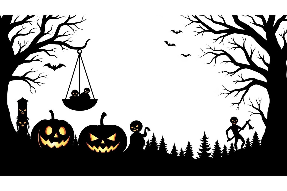Dark Halloween Forest Design, a Graphic by BIPLOB EXPERT (Photo 12 of 12)