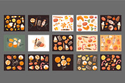 Cute candy bundle set vector, a Food Illustration by foxndeer (Thumbnail 2 of 4)