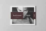 US Letter Horizontal Magazine Mockup, an Advertising Mockup by zippypixelstudio (Thumbnail 12 of 13)