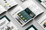 Employee Handbook - InDesign & Canva, a Brochure Template by Work-Envance (Thumbnail 2 of 10)