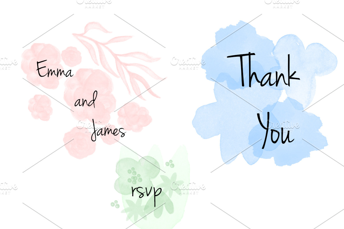 Magic flowers. Photoshop brush set preview 6