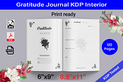 Gratitude Journal KDP Interior, a Graphic by Hitubrand (Thumbnail 1 of 4)