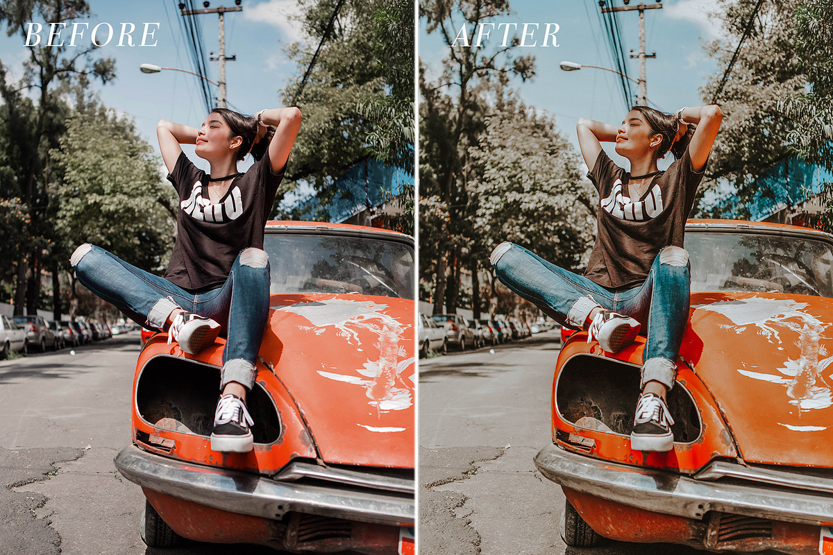 Mobile Lightroom Preset - Wonderland preview 4
