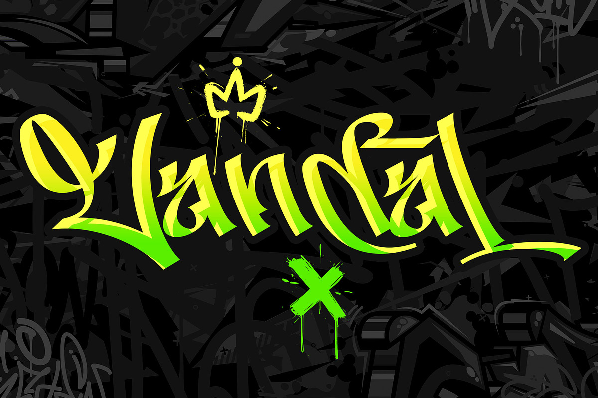 Aerolt - Street Art Graffiti Font, a Handwritten Font by Letterara (Photo 6 of 14)