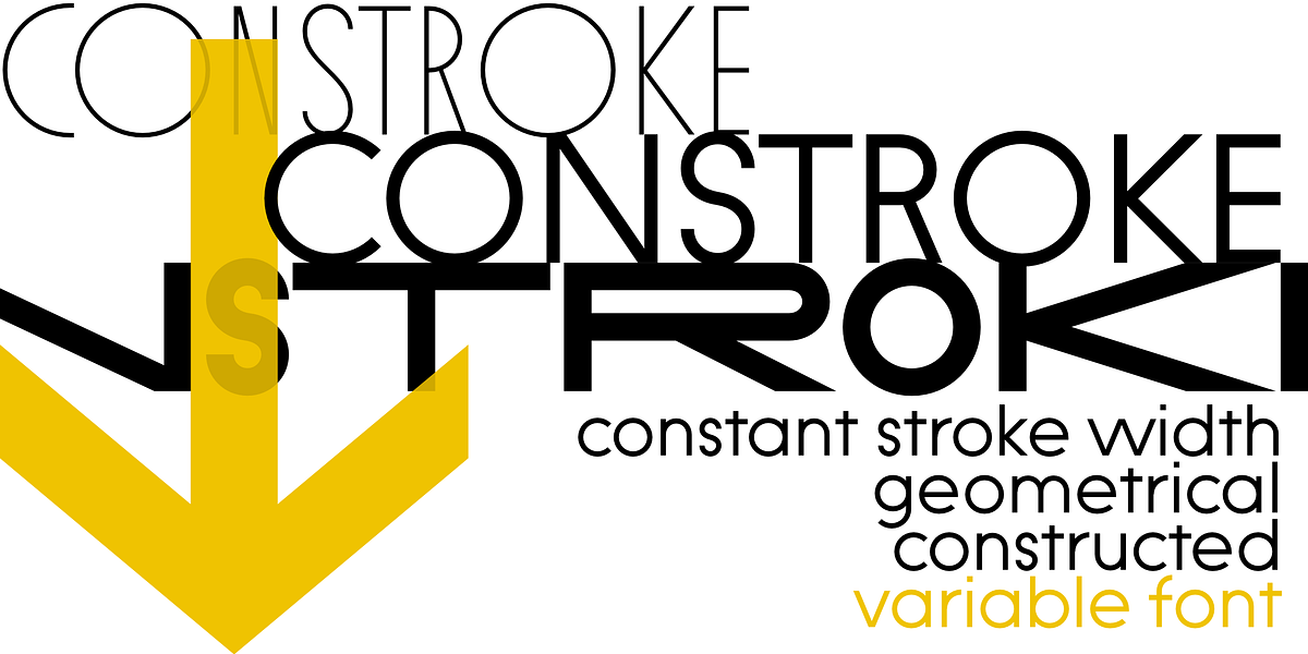 Constroke, a Sans Serif Font by ingoFonts (Photo 1 of 11)