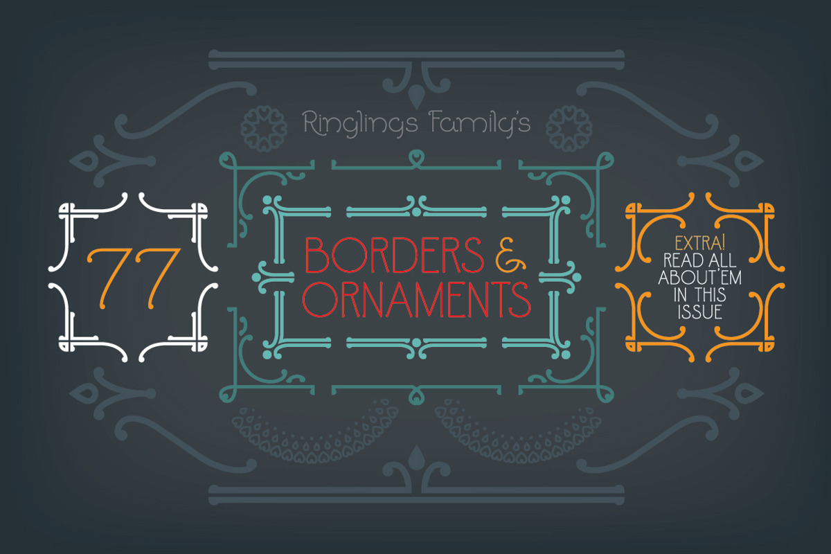 Ringlings Borders & Ornaments preview 6
