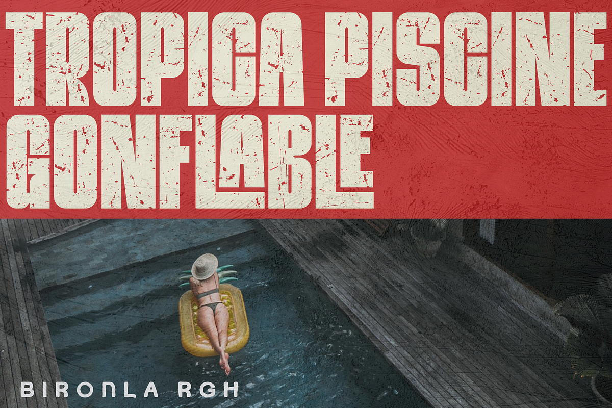 Bironla – Sans Serif Font, a Sans Serif Font by NDNL Studio (Photo 3 of 10)