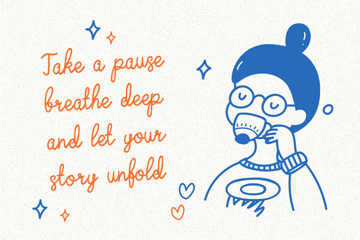 Delicate Journal Trendy Handwritten, a Script Font by PutraCetol Studio (Photo 4 of 5)