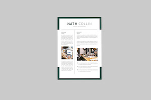 Nath Marketing Resume Designer