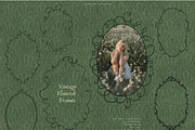 60 Vintage Flourish Frames, a Decorative Illustration by PeDe Designs (Thumbnail 1 of 11)