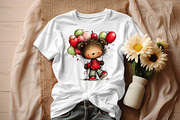 Teddy Bear, Bear With Balloons, an Illustration by Craft Nest (Thumbnail 7 of 9)