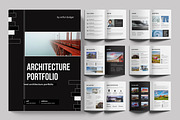 Architecture Portfolio Layout, a Brochure Template by ContestDesign (Thumbnail 1 of 3)