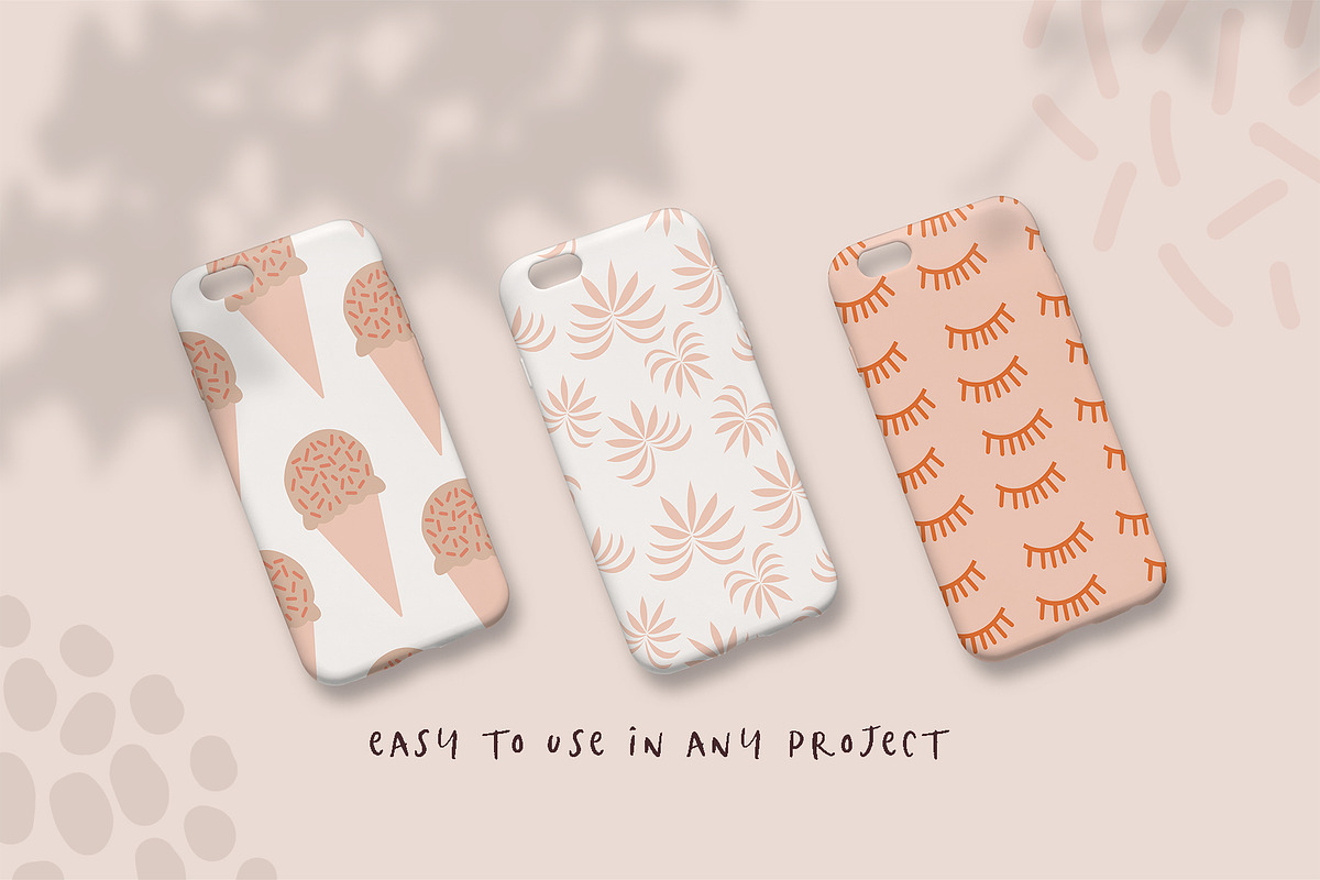 Summer Fun Clipart & Patterns, a Pattern Graphic by Sweet Fig (Photo 9 of 9)