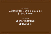 Briangel Exotic Serif Font, a Serif Font by RantautypeStudio (Thumbnail 17 of 17)