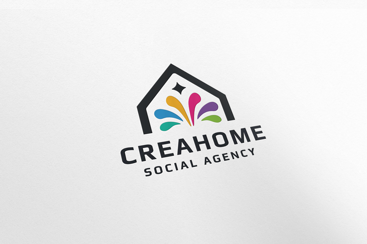 Crea Smart Ideas Home Logo, a Branding & Logo Template by Design_Planet (Photo 1 of 4)