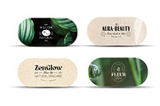 Natural Cosmetic Logos vol.2, a Branding & Logo Template by Jiwstudio (Thumbnail 5 of 6)