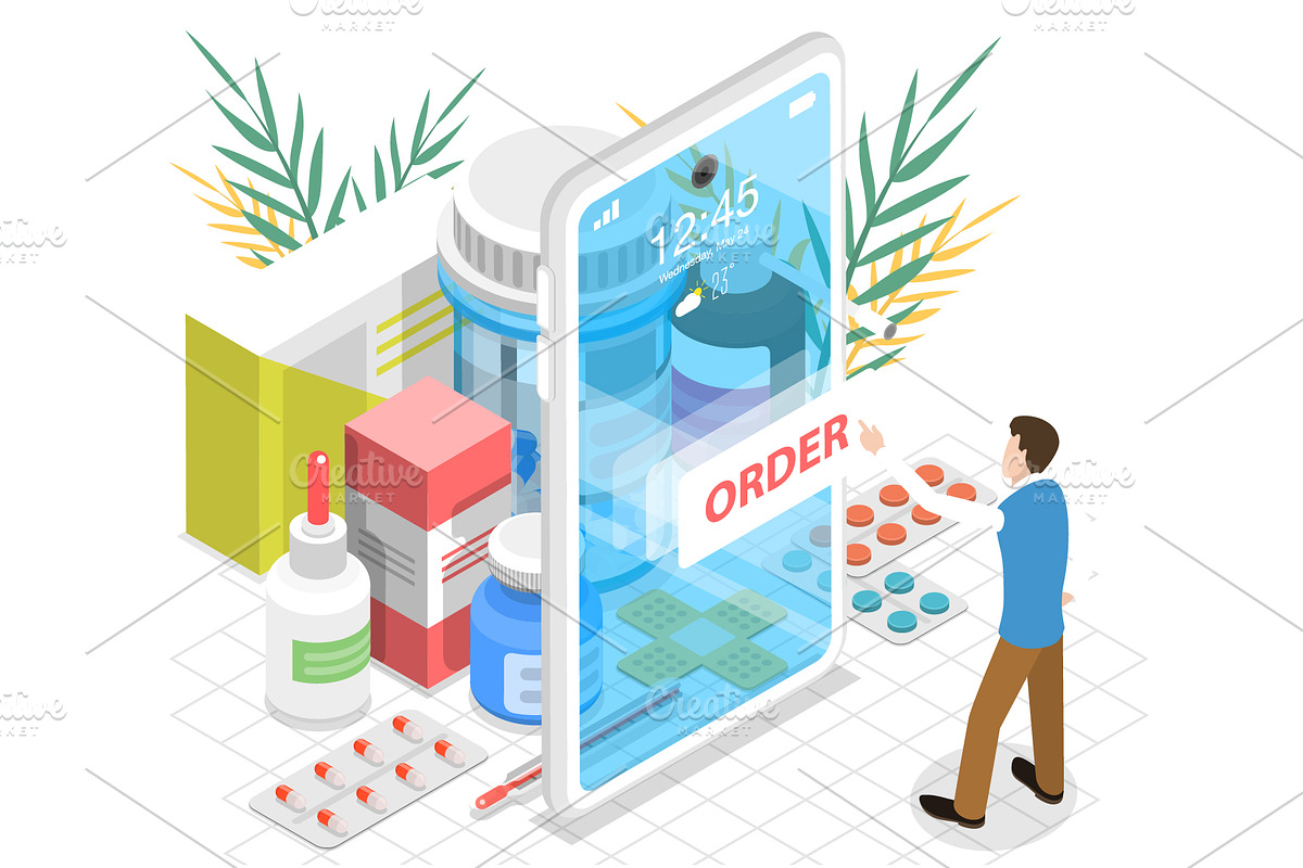 Health & Medicine Set 01, a Healthcare Illustration by AndriiStore (Photo 2 of 11)