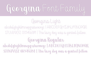 Georgina Font Family