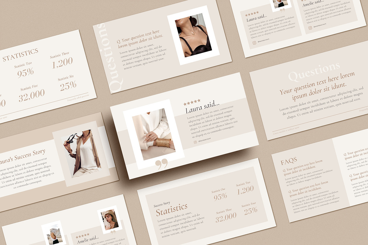 4 in 1 Course Creator Bundle CANVA, a Presentation Template by Studio Loire (Photo 24 of 73)