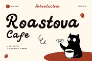 Heritage Cafe - Roastova Font, a Handwritten Font by Stylin Studio (Thumbnail 1 of 9)