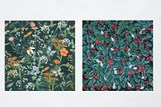 Floral delight vector patterns set, a Pattern Graphic by FleurArt (Thumbnail 4 of 13)