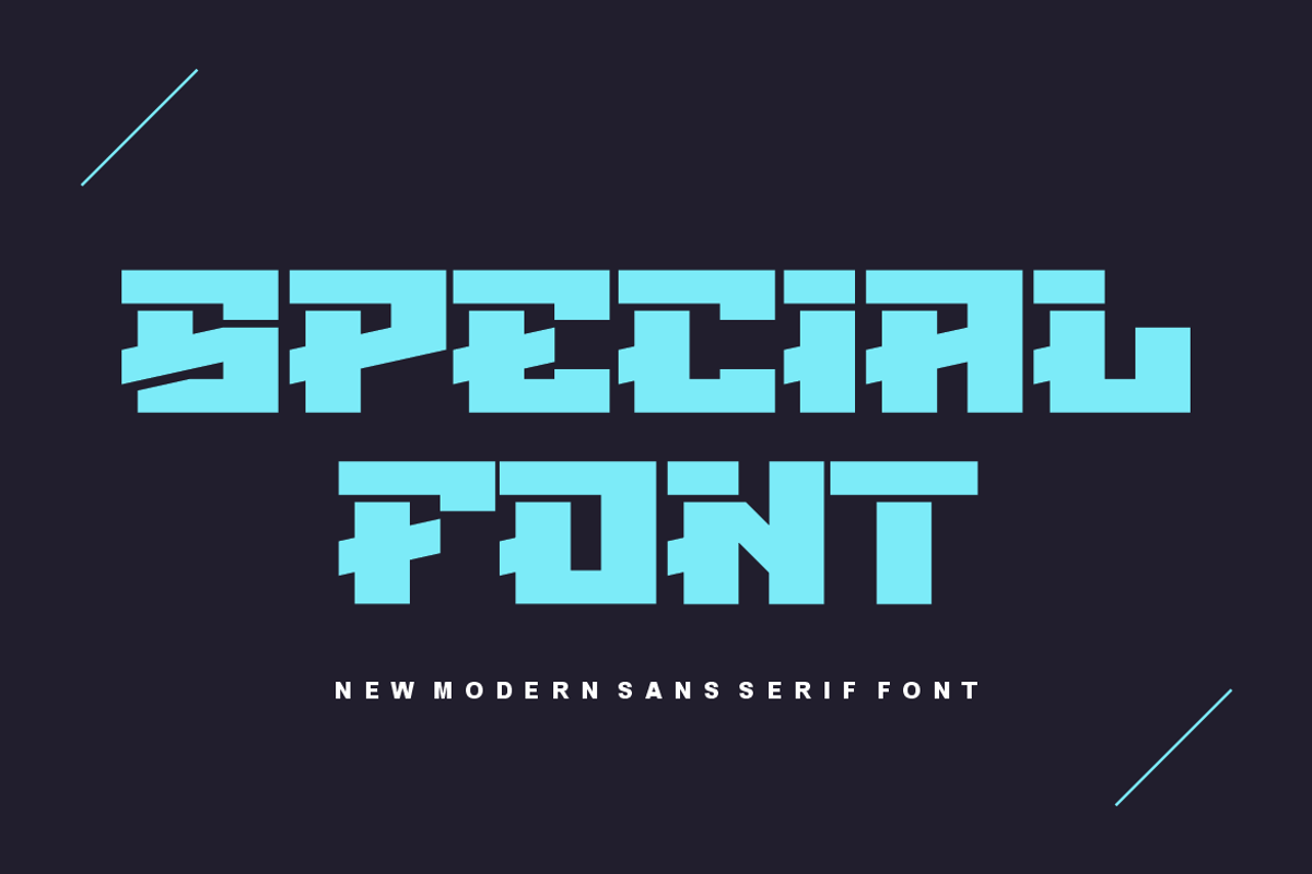 Rekony - Font, a Sans Serif Font by artchiles_design (Photo 3 of 5)