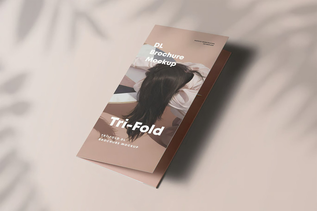 Tri-Fold DL Brochure Mock-up, an Advertising Mockup by zippypixelstudio (Photo 8 of 16)