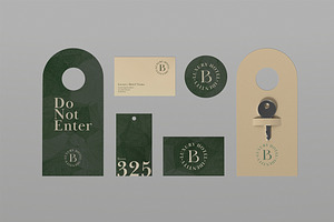 Hotel Branding Stationery Mockup, a Product Mockup by McLittle Stock