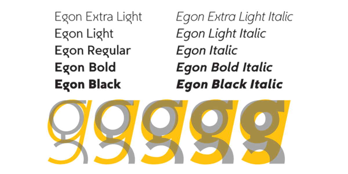 Egon Sans, a Sans Serif Font by TipografiaRamis (Photo 2 of 5)