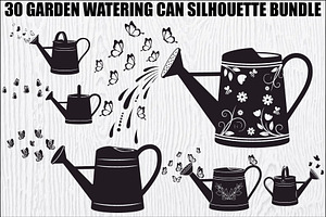 Garden Watering Can Bundle, an Illustration by Creativeshirt