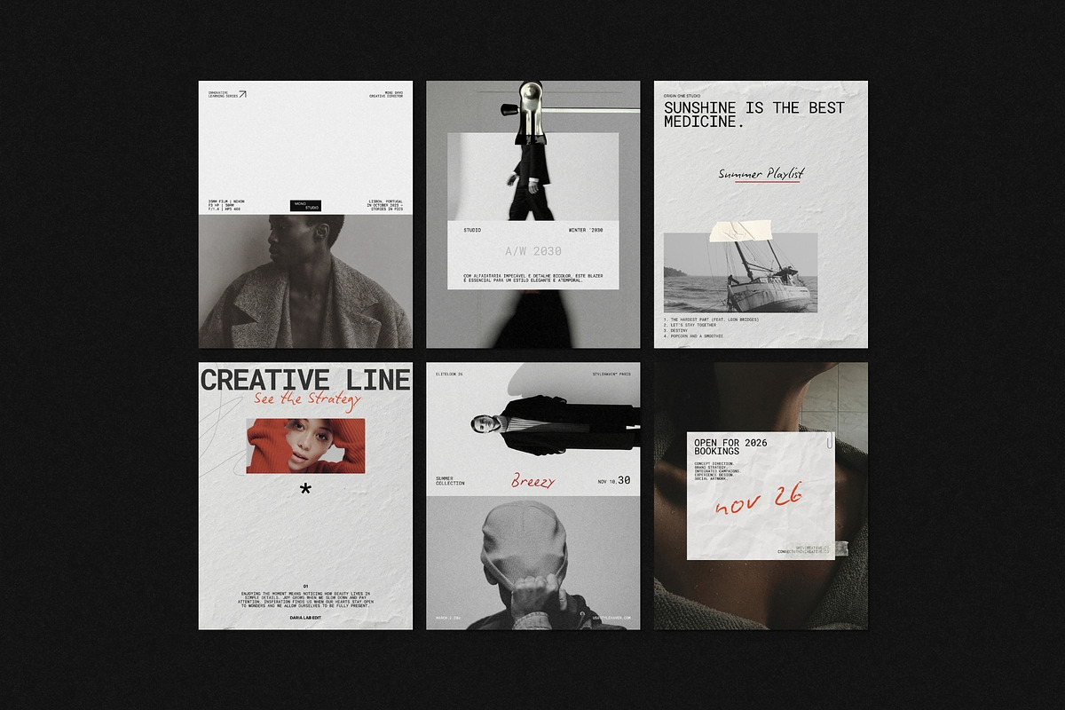 KYRO | Social Media Kit (I), a Social Media Template by Crafted Pixel (Photo 6 of 10)