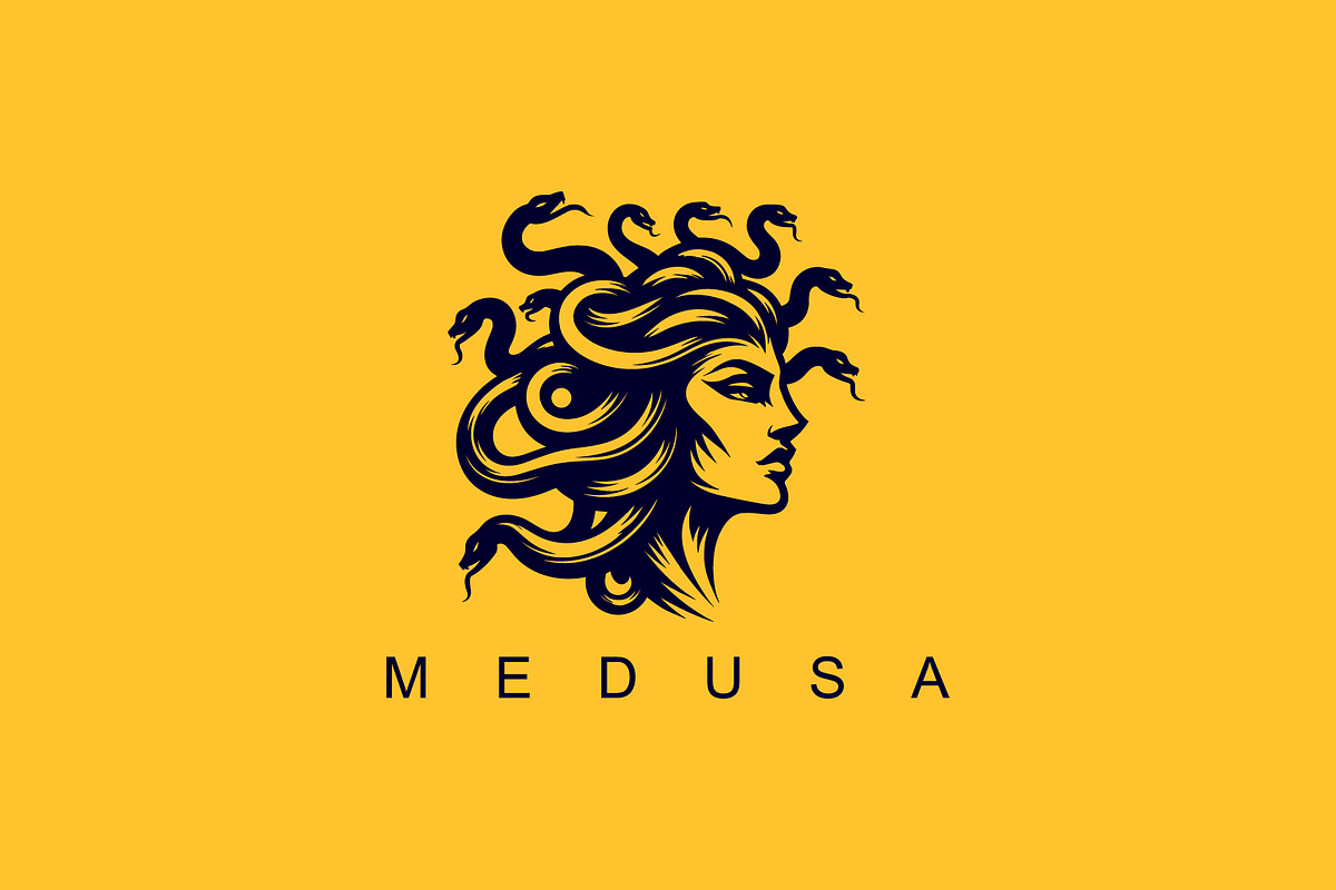 Medusa Logo, a Graphic by Usman