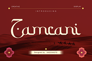 Zamrani Creative Display Font, a Sans Serif Font by Vadovastd (Thumbnail 1 of 6)