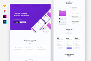 Mobile Application Website Template