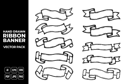 Ribbon Banners Vector Pack #26