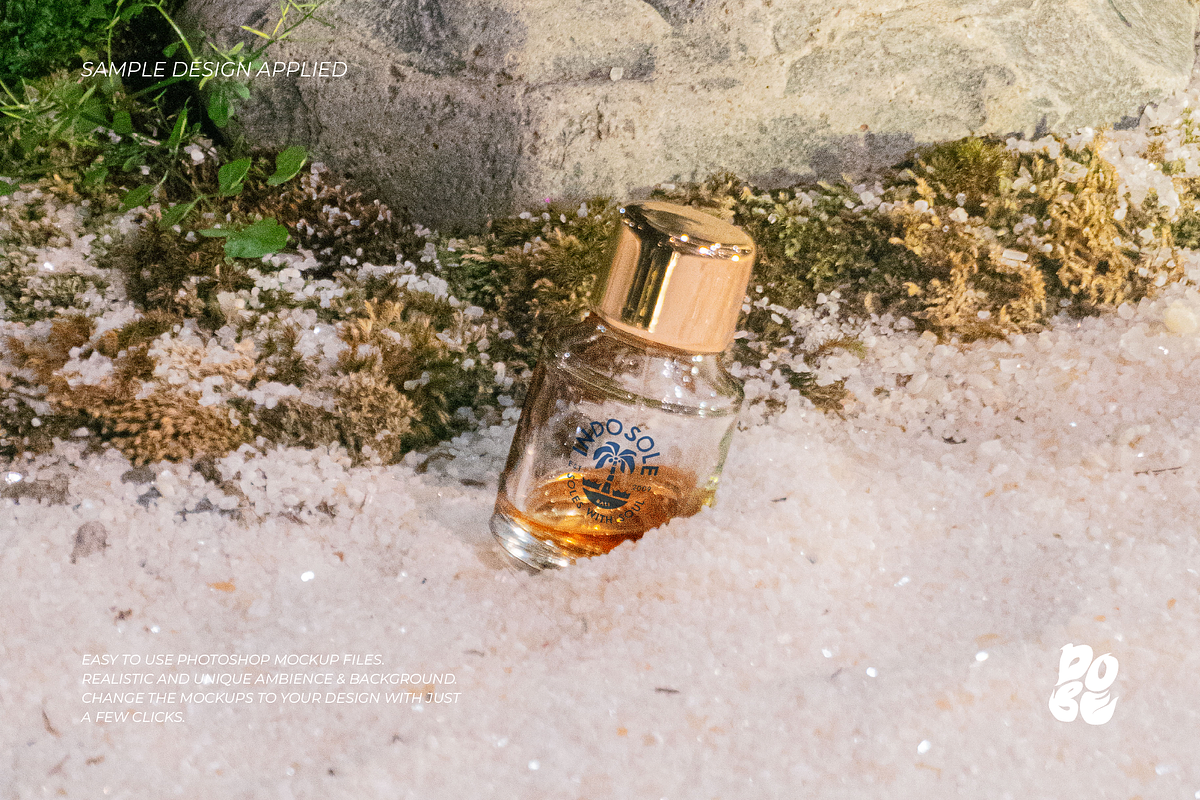 Bottle Parfum Mockup Set - Vol 1, a Packaging Mockup by DOBE Studio (Photo 4 of 5)