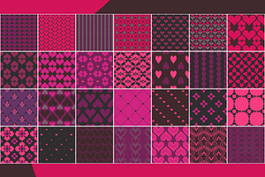 Valentine Pattern Set