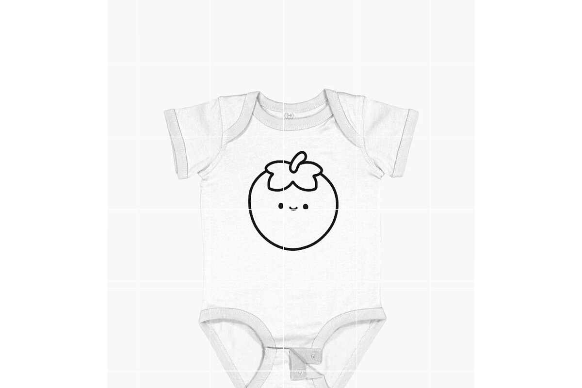 Cute Baby Strawberry SVG Bundle, an Illustration by TheHitShop (Photo 8 of 10)