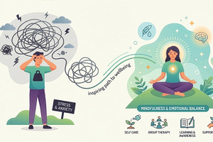 Concept of mental health transition, a Health & Medical Photo by Imaginarium