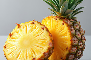 Juicy Pineapple Slices Fresh Tropica, a Food & Drink Photo by Pixeness Studio