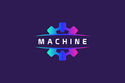 Letter M Cog Machine Modern Logo, a Branding & Logo Template by Signatoro (Thumbnail 2 of 2)
