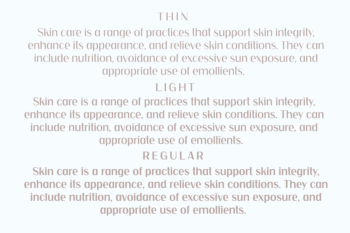 Aurelux: Modern Elegant Font, a Sans Serif Font by Andfonts (Photo 7 of 9)