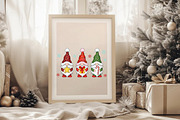 Christmas Gnome Png, Gnomes Design, an Illustration by Libby Wishes (Thumbnail 7 of 8)