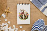 Vintage Easter PNG Clipart Bundle., an Object Illustration by KennedyStudio (Thumbnail 4 of 5)
