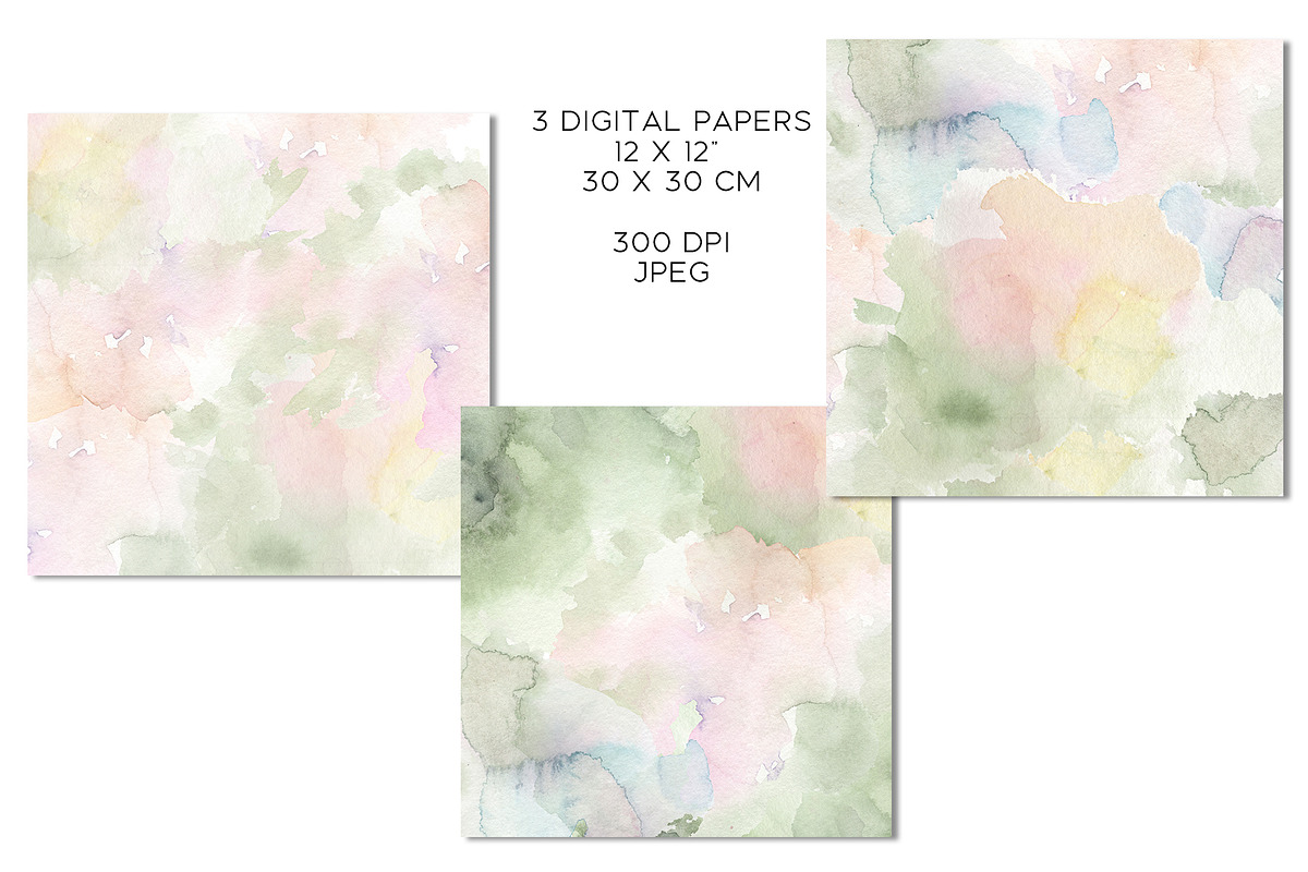 Wildflowers and Watercolor Textures, a Healthcare Illustration by Graphic Blue Bird (Photo 5 of 7)
