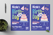 Birthday Party Flyer, a Flyer Template by Annora Studio (Thumbnail 4 of 6)