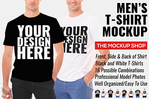 Men's T-Shirt Mockup
