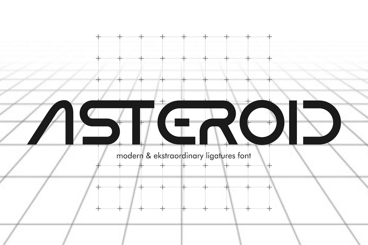 Moon Walk Font | Futuristic Font, a Sans Serif Font by WhymoreArt (Photo 4 of 10)