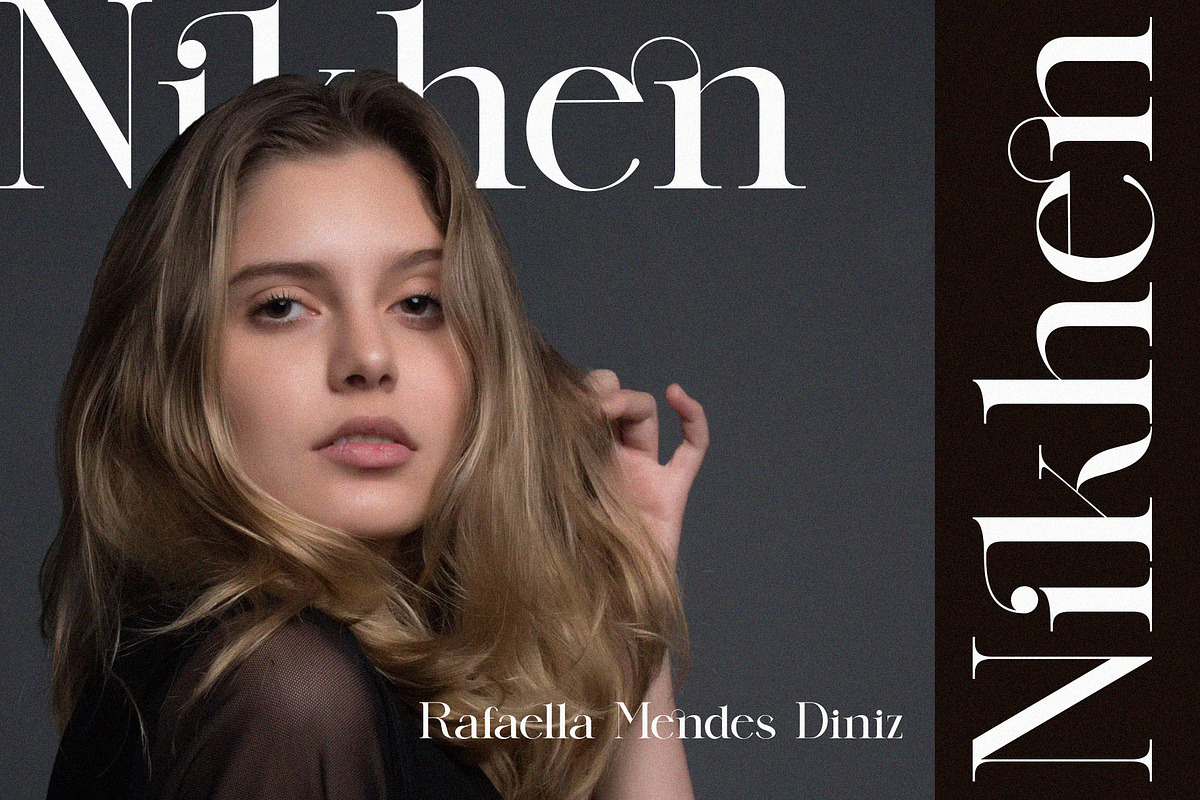 Qilbrid Modern Ligature Serif, a Serif Font by Alfinart (Photo 5 of 10)